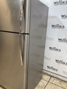 Frigidaire Used Refrigerator Top and Bottom 30x65 1/2” (Stainless Steel) 