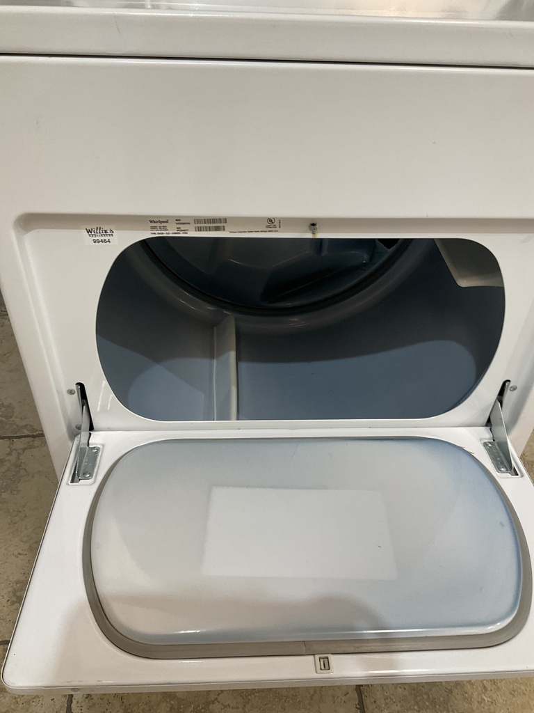Whirlpool Used Electric Dryer 220volts (30 AMP) 29inches {3 prong} (White) 
