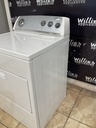 Whirlpool Used Electric Dryer 220volts (30 AMP) 29inches {3 prong} (White) 