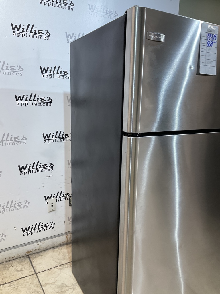 Frigidaire Used Refrigerator Top and Bottom 30x65 1/2”