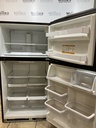Whirlpool Used Refrigerator Top and Bottom 33x66 (Stainless Steel)