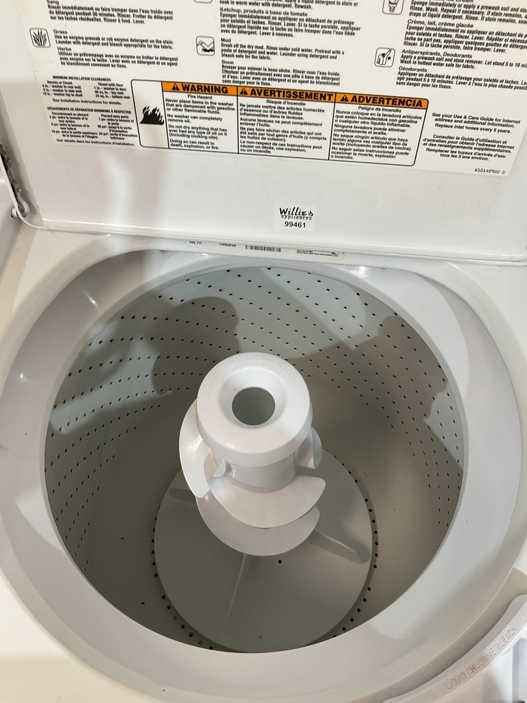 Whirlpool Used Washer Top-load 27inches (White) 