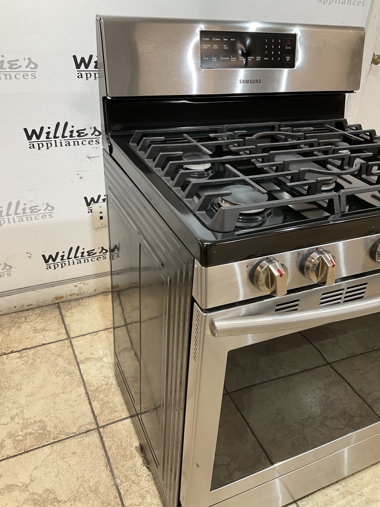Samsung Used Natural Gas Stove 30inches (Stainless Steel) 