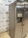 Frigidaire Used Refrigerator Side by Side 36x69 1/2” (Stainless Steel) 