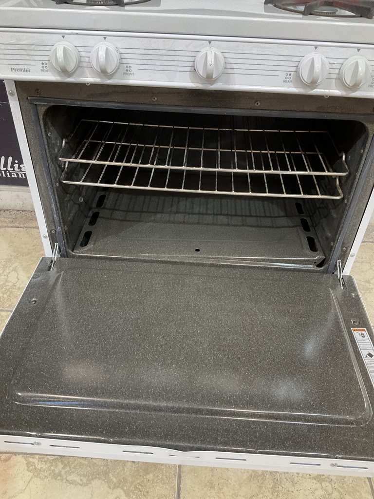 Premier Used Natural Gas Stove 30inches (White) 