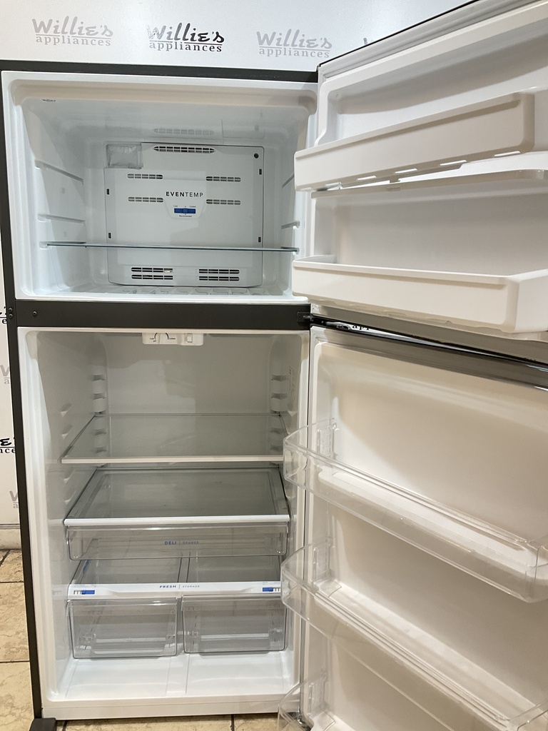 Frigidaire Used Refrigerator Top and Bottom 30x66 (Stainless Steel) 