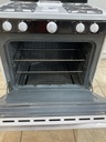 Hotpoint Used Natural Gas Stove 30inches (White/Black) 