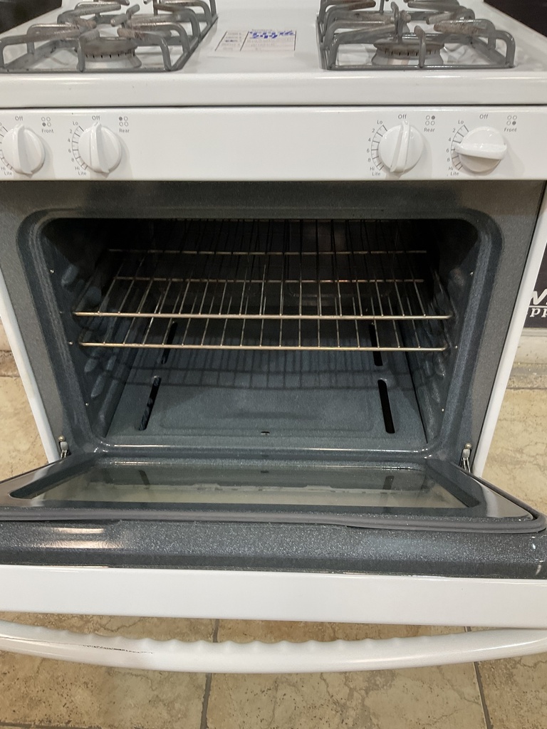 Hotpoint Used Natural Gas Stove 30inches (White) 