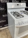 Hotpoint Used Natural Gas Stove 30inches (White) 
