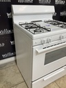 Frigidaire Used Natural Gas Stove 30inches (White) 