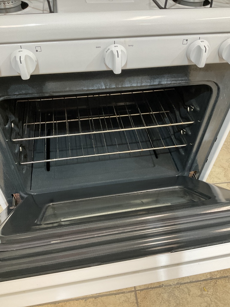 Frigidaire Used Natural Gas Stove 30inches (White) 