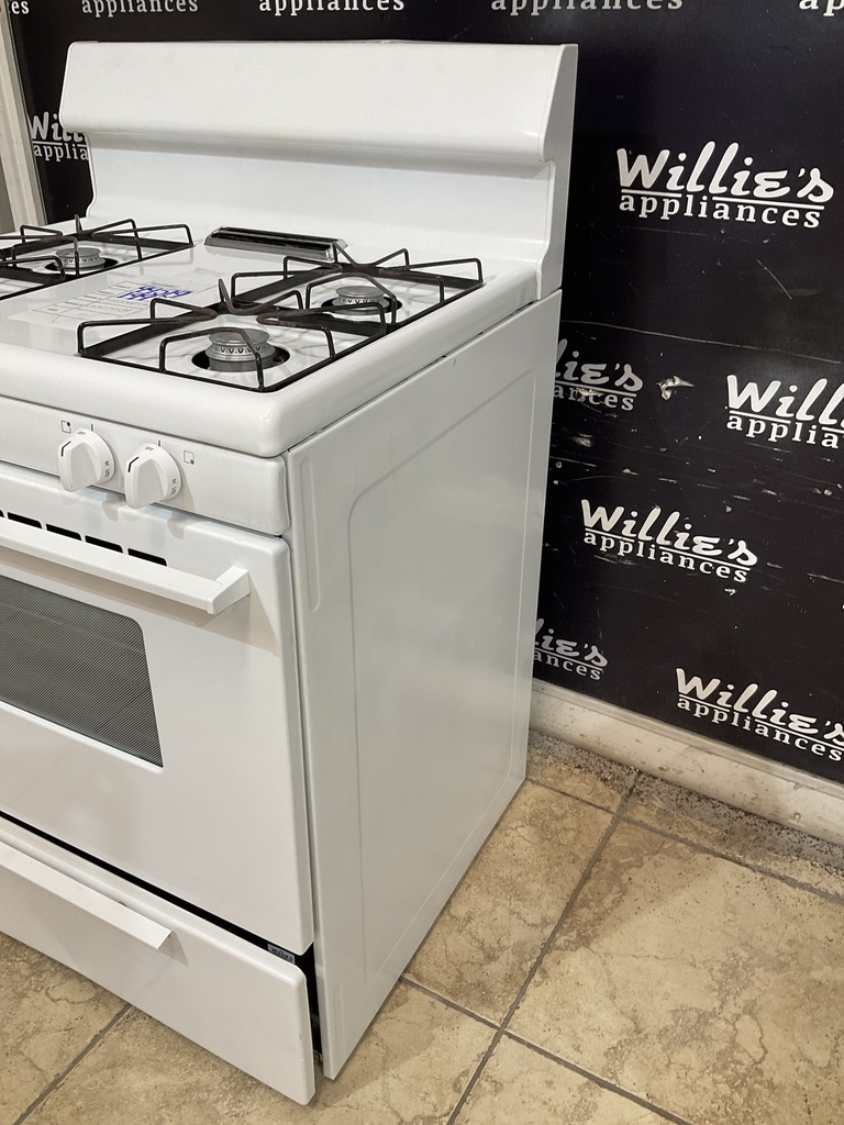 Frigidaire Used Natural Gas Stove 30inches (White) 