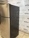 Frigidaire Used Refrigerator Top and Bottom 28x64 1/2” (Stainless Steel) 