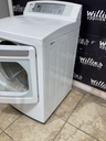 Lg Used Electric Dryer 220volts (30 AMP) 27inches {4 prong} (White) 
