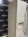Kenmore Used Refrigerator Side by Side 36x69 (Bisque) 