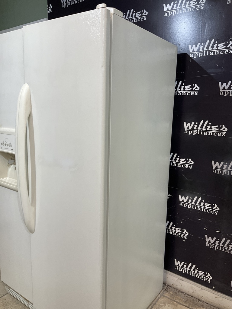 Kenmore Used Refrigerator Side by Side 36x69 (Bisque) 