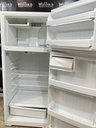Ge Used Refrigerator Top and Bottom 28x67 (White) 