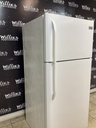 Frigidaire Used Refrigerator Top and Bottom 30x65 1/2” (White) 