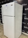 Frigidaire Used Refrigerator Top and Bottom 30x65 1/2” (White) 