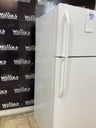 Frigidaire Used Refrigerator Top and Bottom 30x65 1/2” (White) 