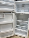 Ge Used Refrigerator Top and Bottom 28x66 1/2” (White) 