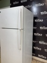 Ge Used Refrigerator Top and Bottom 28x66 1/2” (White) 