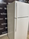 Ge Used Refrigerator Top and Bottom 28x64 1/2 (White) 