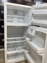 Ge Used Refrigerator Top and Bottom 28x64 1/2 (White) 