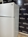 Ge Used Refrigerator Top and Bottom 28x64 1/2 (White) 