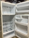 Hotpoint Used Refrigerator Top and Bottom 28x67 (Bisque) 