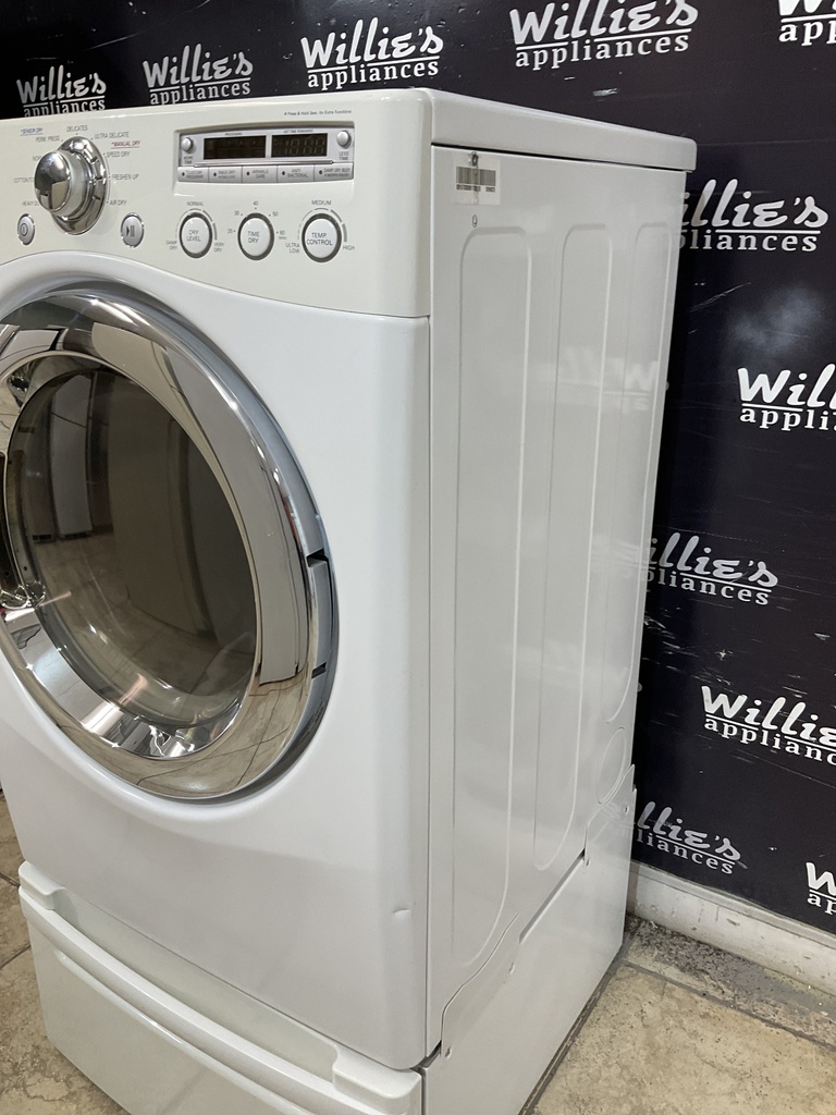 Lg Used Natural Gas Dryer 27inches  (White)