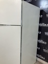 Ge Used Refrigerator Top and Bottom 28x67 (Bisque) 