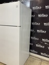 Kenmore Used Refrigerator Top and Bottom 30x65 1/2” (White) 