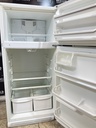 White Westinghouse Used Refrigerator Top and Bottom 30x65 1/2” (White) 