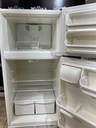 Frigidaire Used Refrigerator Top and Bottom 28x59 1/2” (White) 