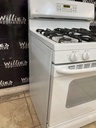 Ge Used Natural Gas Stove 30inches (White) 