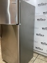 Frigidaire Used Refrigerator Top and Bottom 30x65 1/2” (Stainless Steel) 