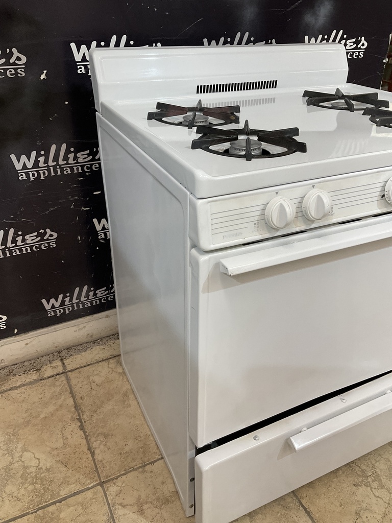 Premier Used Natural Gas Stove 30inches (White) 