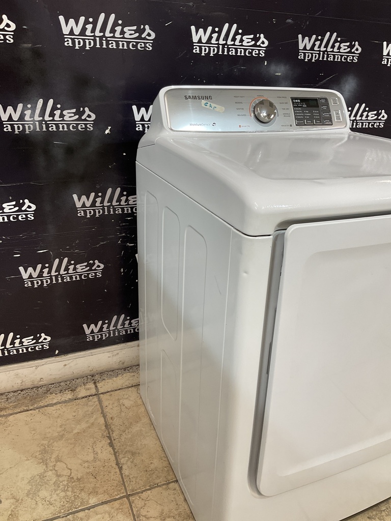 Samsung Used Natural Gas Dryer 27inches (White) 