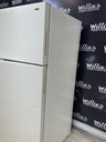 Hotpoint Used Refrigerator Top and Bottom 28x61 1/2” (Bisque) 