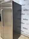 Ge Used Refrigerator Side by Side 36x69 (Stainless Steel) 