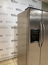 Frigidaire Used Refrigerator Side by Side 36x69 (Stainless Steel) 