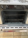 Hotpoint Used Natural Gas Stove 30inches (White/Black) 
