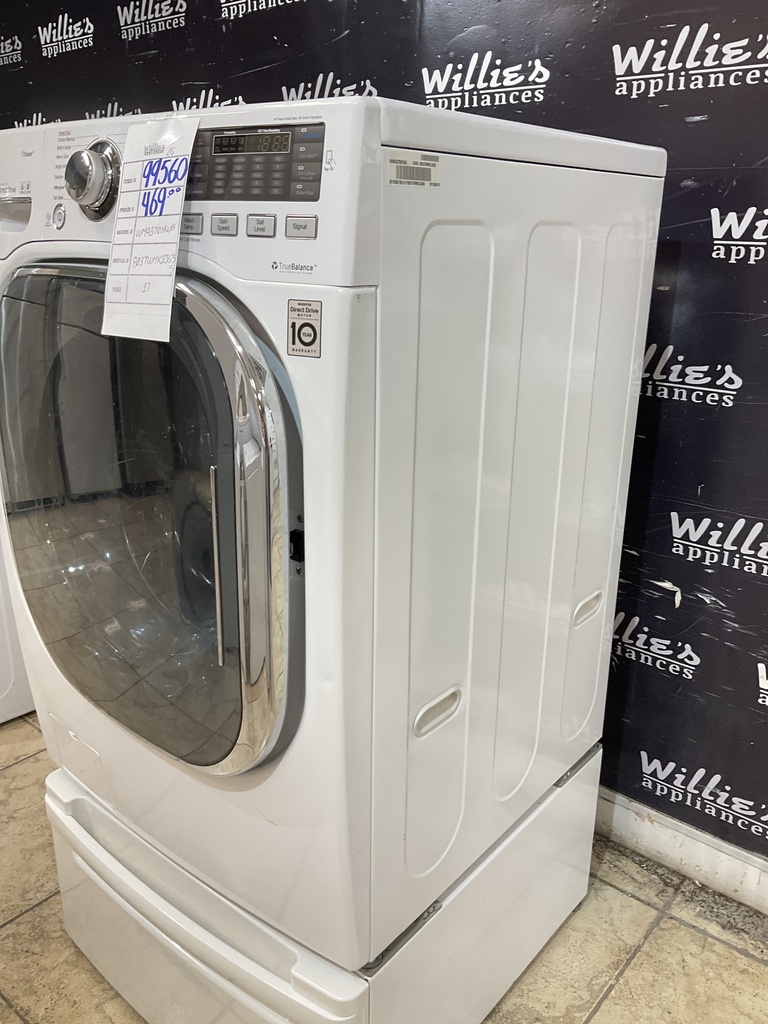 Lg Used Washer Front-load 27inches (White) 