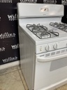 Hotpoint Used Natural Gas Stove 30inches (White) 