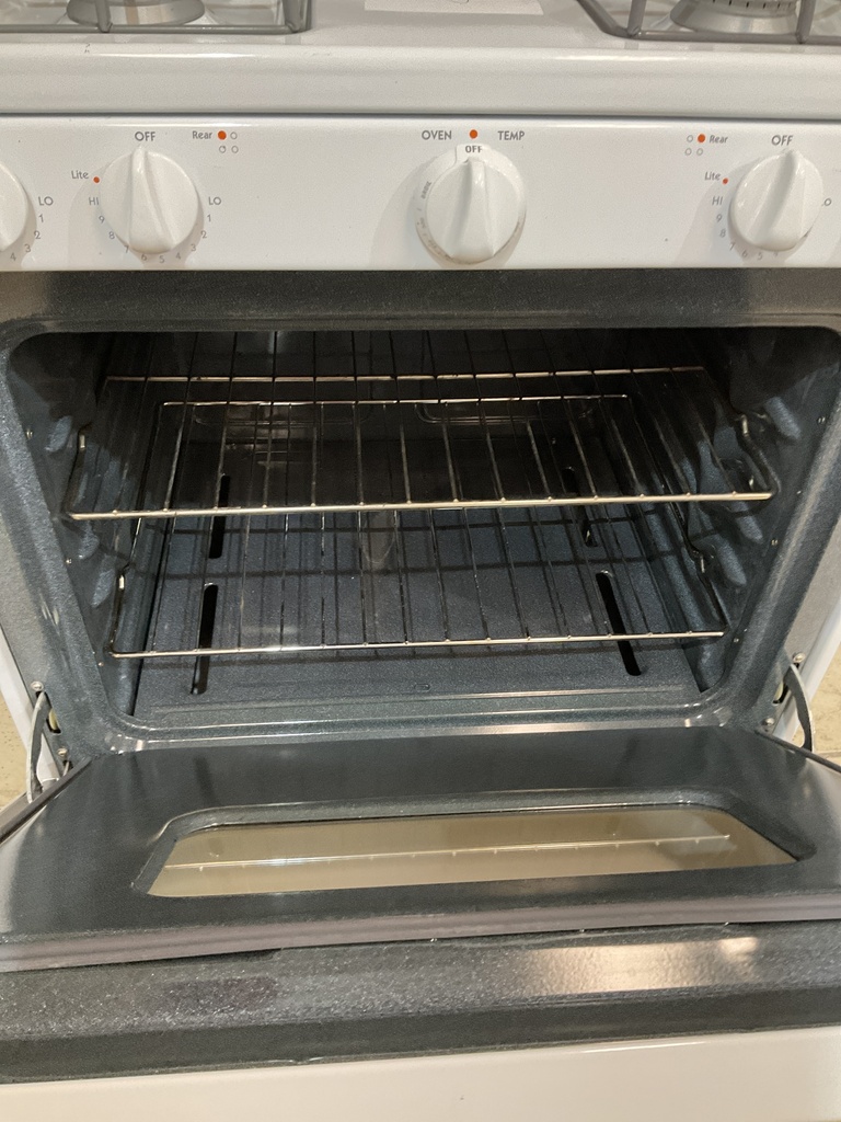 Hotpoint Used Natural Gas Stove 30inches (White) 