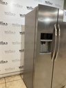 Frigidaire Used Refrigerator Side by Side Counter Depth 36x69 1/2” (Stainless Steel) 