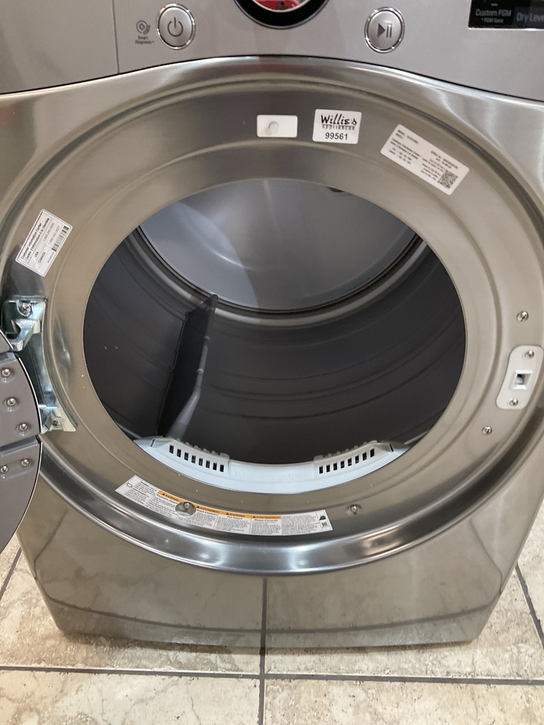 Lg Used Electric Dryer 220volts (30 AMP) 27inches {4 prong} (Grey) 