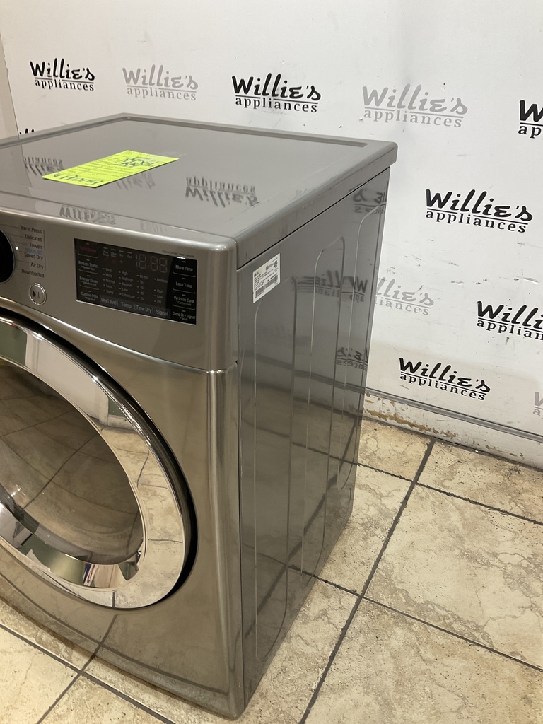 Lg Used Electric Dryer 220volts (30 AMP) 27inches {4 prong} (Grey) 