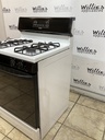Hotpoint Used Natural Gas Stove 30inches (White/Black) 